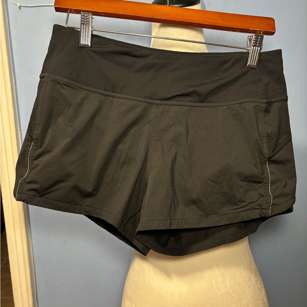 Lululemon Athletica Black Athletic Shorts